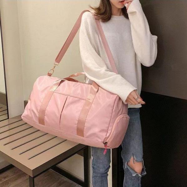 Sports Fitness Bag Short Distance Travel Bag Dry Wet Separation Portable Messenger Travel Sports Training Basketball