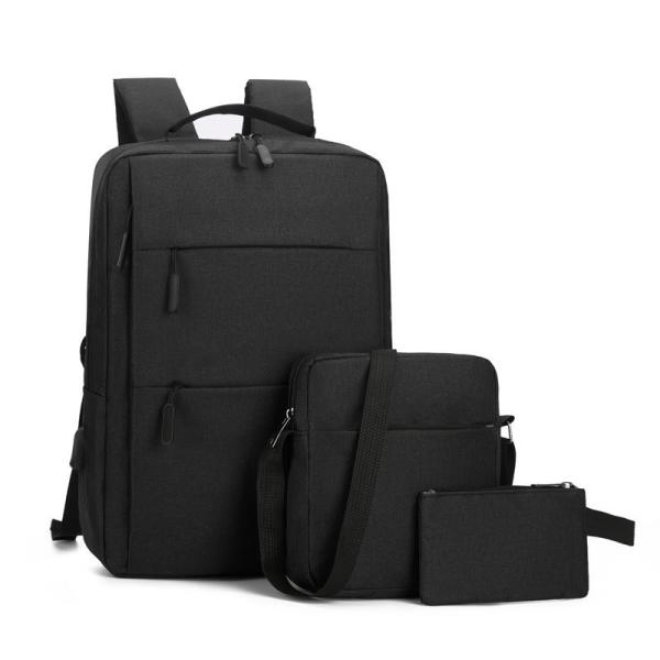 Business Men Back Pack Set Popular School 3 Set Backpack 42*30*12cm