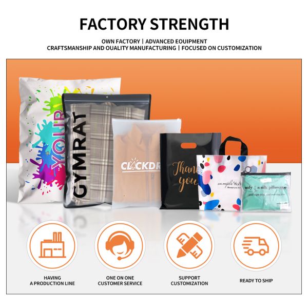 Zhihe Customized Printing Matte Ziplock Bags for Apparel Clothing Socks & Shoes-100% Compostable & Recyclable Custom Size