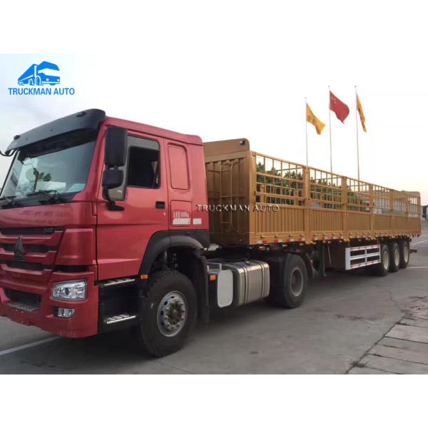 3x13 Tons Side Wall Trailer For Livestock Transport