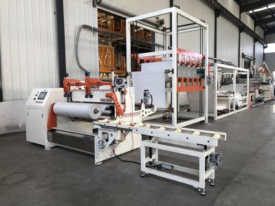 Winding Device Winder Coiler PE Sheet Fabric Carpet Turf Winding Machine