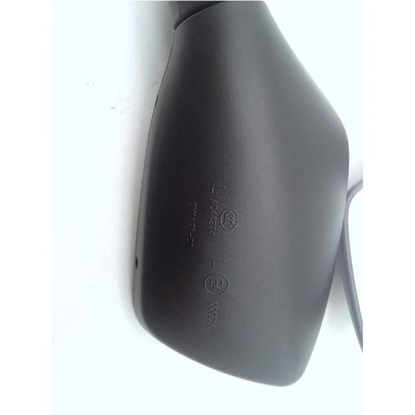 Black Custom E4 Approved Motorcycle Rear View Mirror Universal Fit