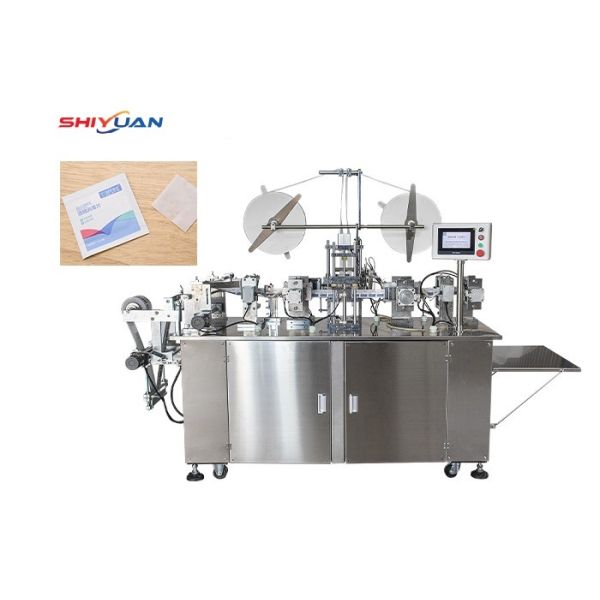 60*30mm 60*60mm Alcohol Pad Making Machine / Alcohol Swab Packing Machine