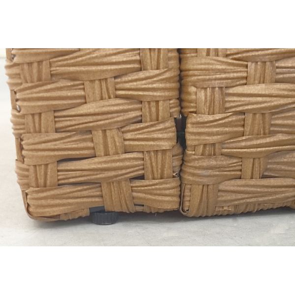 Factory Direct Sales Rattan Corner Sofas 5 Pieces Set Corner Ottoman Storage Table Patio Furniture Garden Set Outdoor Furniture