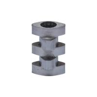 High Shear Twin Screw Extruder Neutral Kneading Block HRC58 - HRC62 Surface Treated