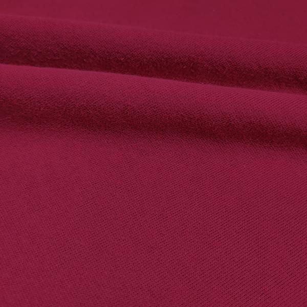 China Supplier Plain Dyed Knit CVC 3ENDS Fleece Fabric Sweatshirt Material Cotton Polyester Fleece Fabric