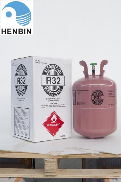 9KG Household Air Conditioner HFC-R32 Refrigerant Gas Disposable Cylinders