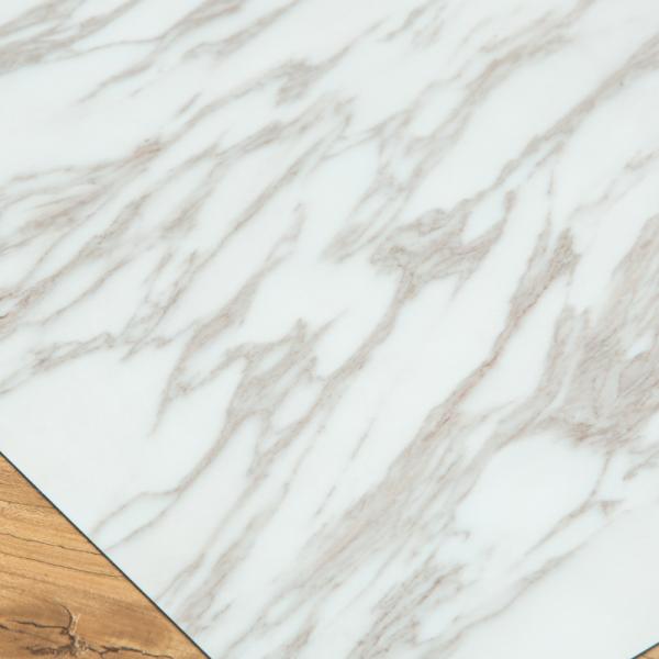 Waterproof Luxury Vinyl Tile Flooring Square Sheets Recycled Materials Dry Backing