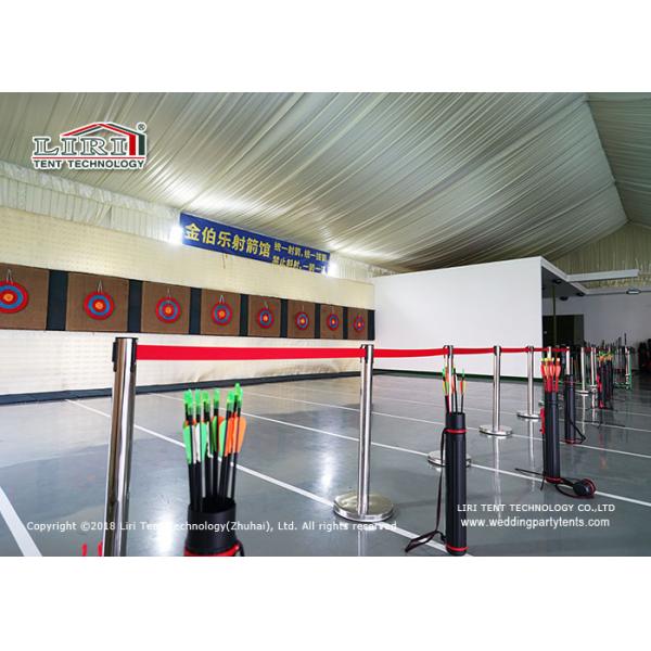 Стенка высоких шатров спортивного мероприятия безопасности 12м широких стеклянная трудная для ряда Арчеры