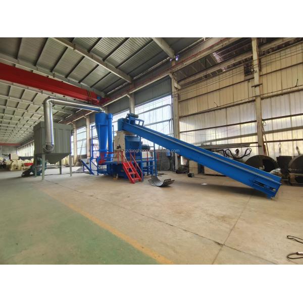 Waste Plastic Recycling Wood Chipper Shredder OCC Newspaper Cardboard Production Line