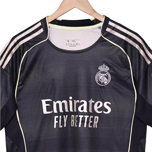Real Madrid 2025-2026 Away Football Fan Jerseys Customization