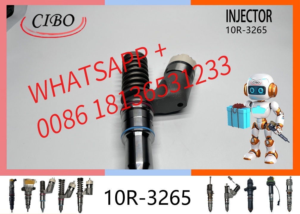 original 10R-3265 Diesel Fuel Injector for   C15 C18 Engine Excavator EUI Injector Gp-Fuel Replacement for OEM 291-5911 10R-7230 253-0616 original new injector