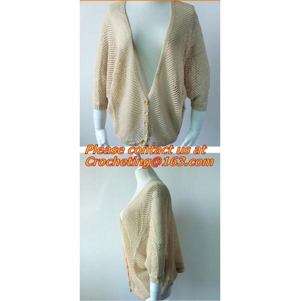 Women's Cardigan, Heart Pattern, Sweater Coat, Crochet, autumn Knit, Top, black Blouse