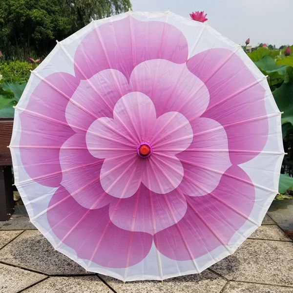 Oil Paper Umbrella Chinese Ancient Style Decorative  Dance Craft Oil Paper Umbrella Women Sombrillas Para