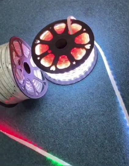 50м катушка 24в низкое напряжение подсветка гибкая световая лента 5050 smd rgb подсветка водонепроницаемая пиксельная лента