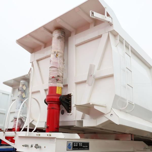 008 3 Axles 50ton Tipper Semi Dump Trailers with One Years After-sales Service 008