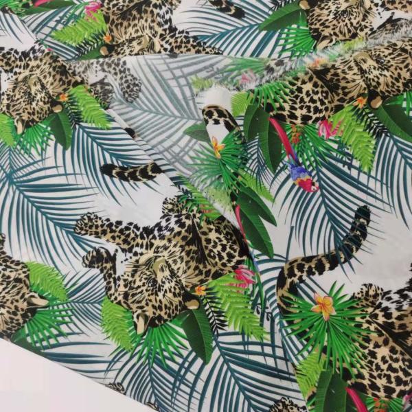 Напечатанный экраном нейлон 100% ткани 15Dx15D 30gsm 150cm Microfiber Breathable