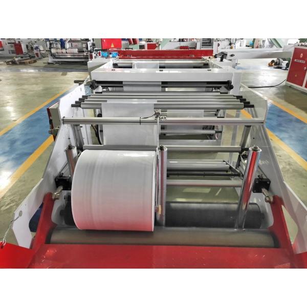 Biodegradable Film Bottom Seal Bag Making Machine 60m/min With Flying Knife Cutting