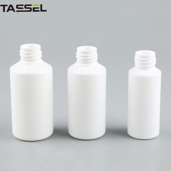 Optional Color HDPE Bottle Durable Plastic Medical Bottle Screw Or Crimp Version
