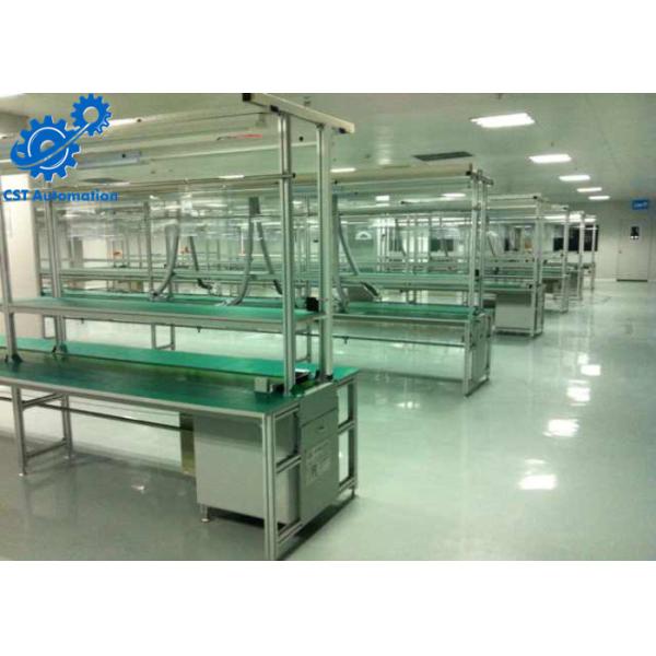 Adjustable Speed Electronics Assembly Line , Keyboard / Computer Assembly Line