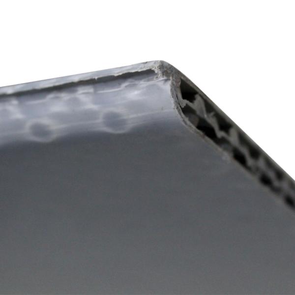 automatic plastic PP board pallet plate edge corner sealing welding machine for pp pe sheet, coroplast sheet layer pads