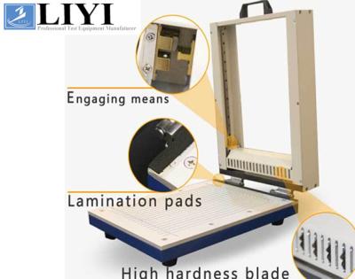 equipamento de teste de 0.1mm Precsion/cortador adesivos manuais da amostra para a fita