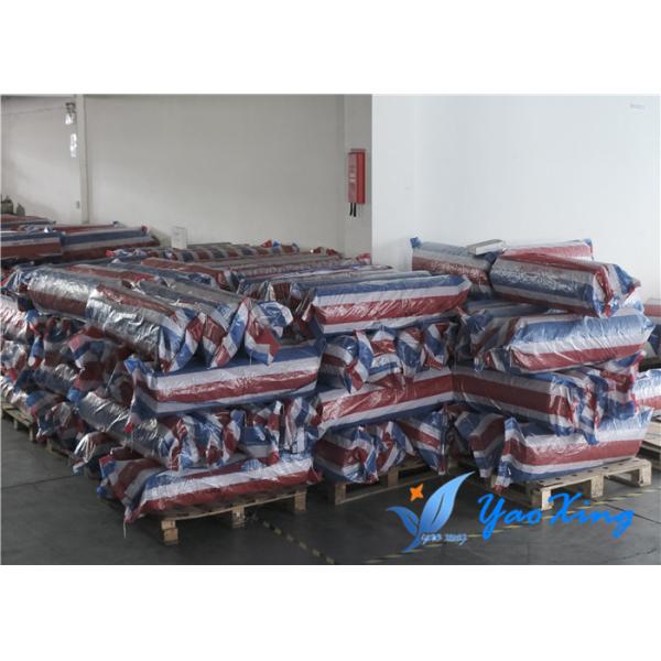 Tissu enduit ignifuge de fibre de verre en caoutchouc de silicone la température fonctionnante de 220 degrés