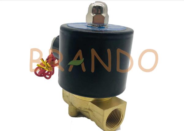 Válvula de solenoide rosqueada 2W-040-10 da posição da maneira 2 dos portos 2 3/8 polegada a ação direta