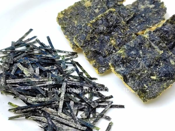 Organic Sea Vegetable Seasoning Shredded Roasted Seaweed Powder Baked Algae Custom Weight