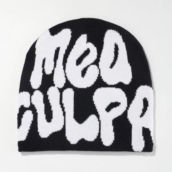 Outdoor Knit Hat Adults Custom Knit Beanie Sports Warm Hat with COMMON Fabric Feature