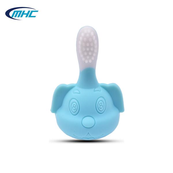 Chewable Soft Silicone Baby Teether Brush Cute Piggy Shape BPA Free