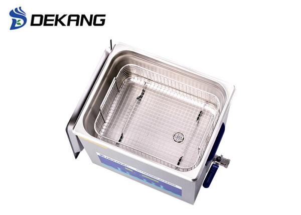 Power Adjustable Digital Ultrasonic Cleaner , 10L Industrial Ultrasonic Cleaning Tanks