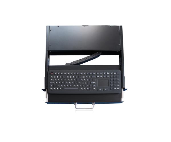 Clavier industriel dynamique NVIS PS2 rocailleux USB du tiroir IP67 avec le Touchpad