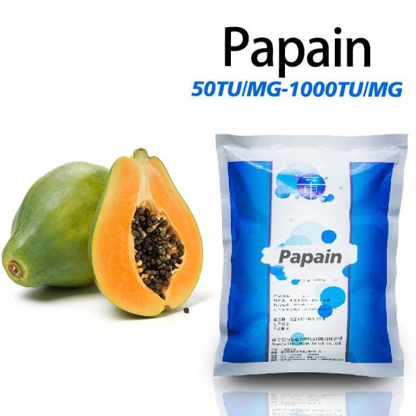 liquid papain use in industry of medicine raw and food 