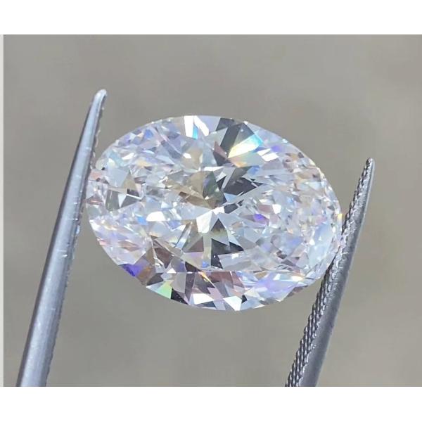 Diamants créés en laboratoire ovale 1CT CVD D VVS1 Diamant en vrac pour la décoration de bijoux