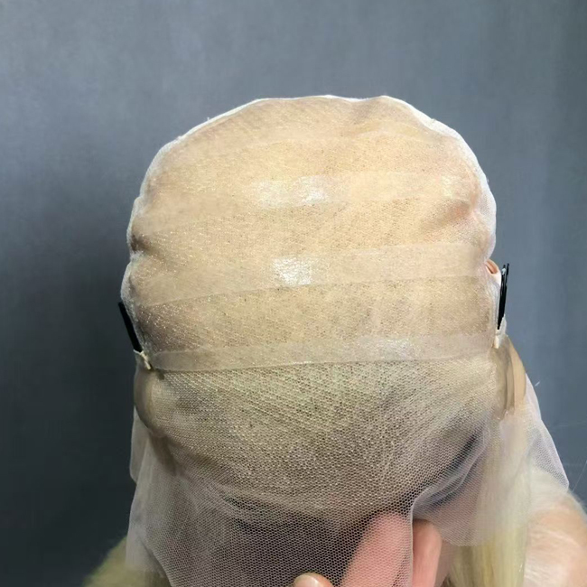 20inch Natural Wave 6# 10#12# Colored Front Lace Wig Customized Human Hair Lace Wig