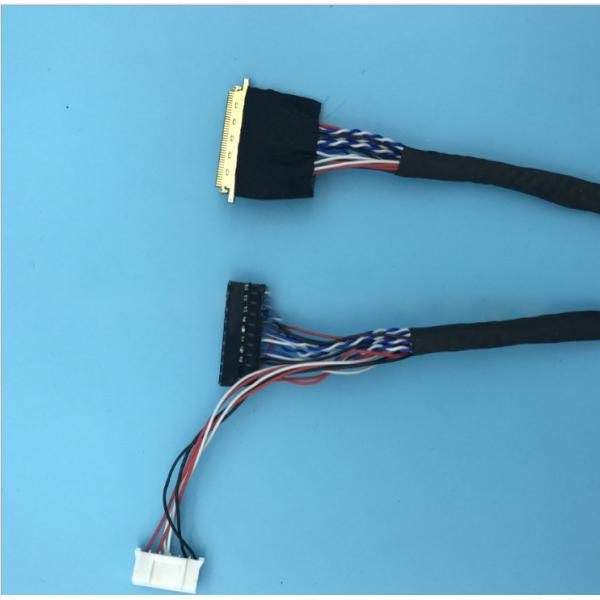 Cable lleno del cable 300V 600V Hd Lvds de la pantalla de IPEX 20455 040E 12 LVDS