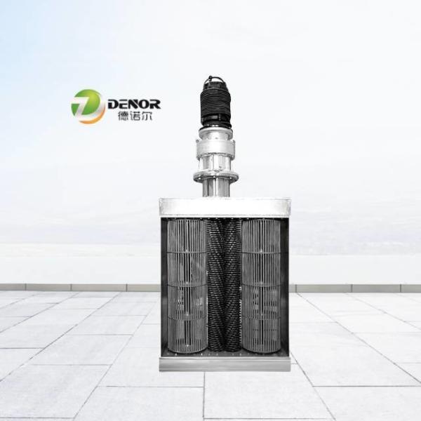 Environmentally Friendly Sewage Grinder for Small Channels and Low Flow Water Intakes in Commercial Buildings and Areas