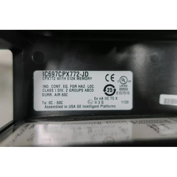 IC697CPX772 GE CPU модуль