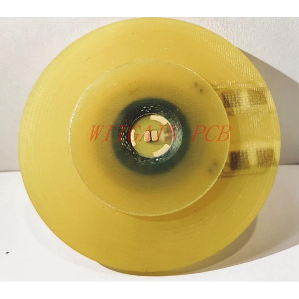 3 Layer Rigid Hard Gold PCB Board 200 U' Gold Thickness ISOLA 370HR Type