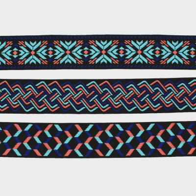 OEKO TEX 5CM Flat Nylon Webbing Trim For Home Textile
