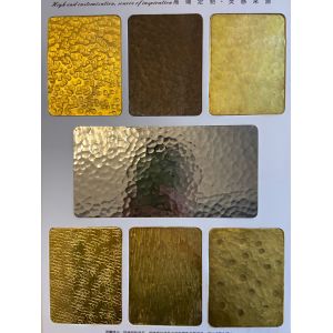 Multi Style Hand Hammered Finish Stainless Steel Plates Modern Interior Themes