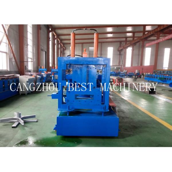 Automatic Change Size CU 800-300 Steel Frame Purlin Roll Forming Machine 18.5kw power