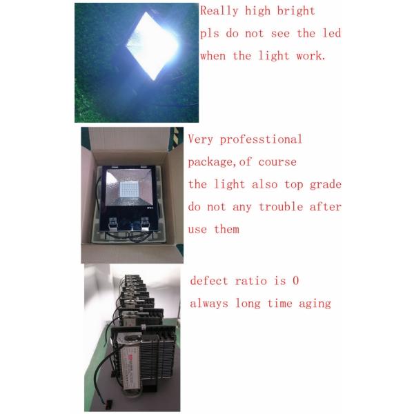 Indoor / outdoor 100Watt LED Flood Lighting for Workshops , factories , storehouses