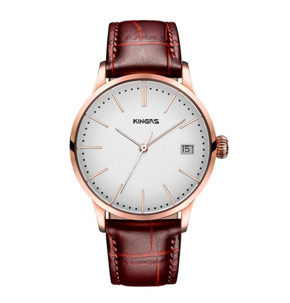 Custom Stainless Steel Watches for man / women , Mineral Glass Surface Material
