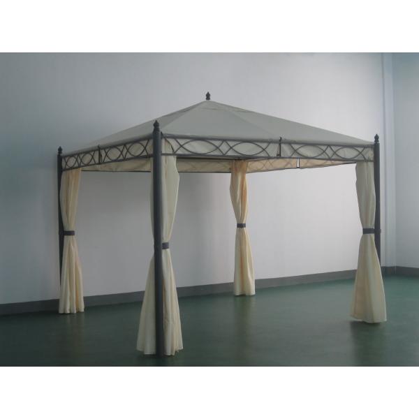 Polyester Fabric 2.08*2.2*1.8M Gazebo Convertible Bed for Porch Backyard Sunbathing