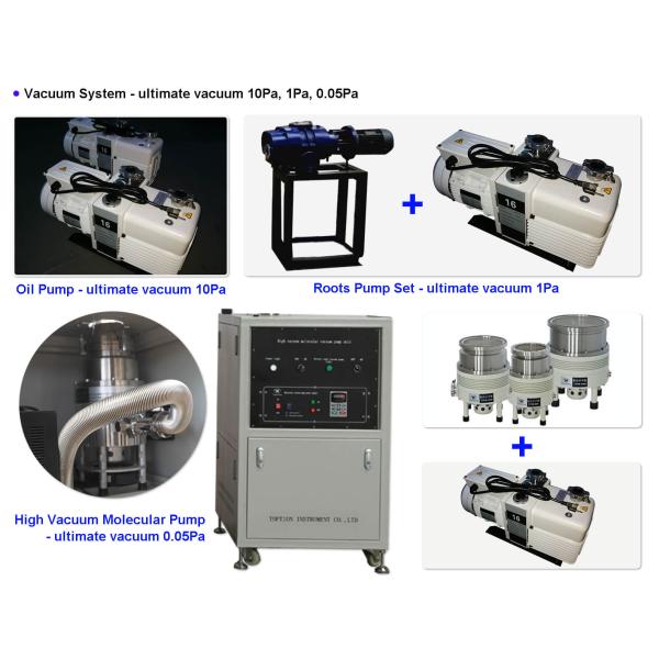Toption 3L Wiped Film Evaporator Lab Molecular Distillation Equipment