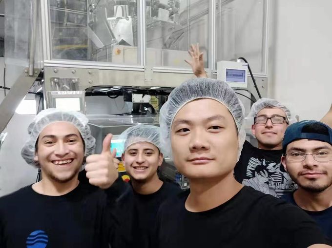 Машина упаковки Weigher Multihead замороженных продуктов нержавеющей стали
