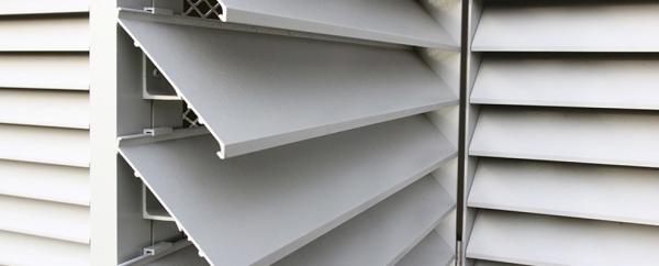 Industrial Square Powder Coated Aluminum Profile  For Blinds And Louvres