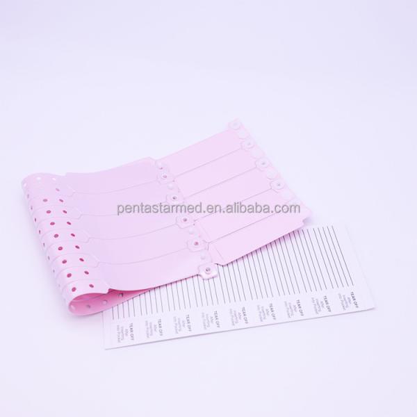 Wholesale Disposable Adult  Medical Patient Identification ID Bracelet